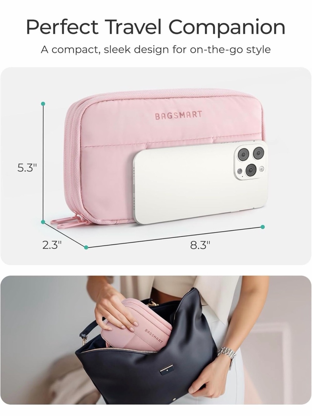 Compact Tech Organizer Pouch - Picture 6 of 7